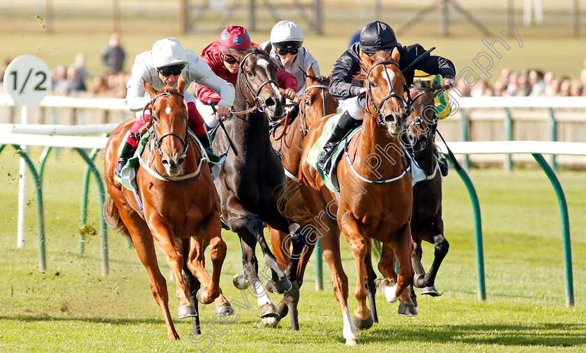 Millisle-0008 
 MILLISLE (right, Shane Foley) beats RAFFLE PRIZE (left) in The Juddmonte Cheveley Park Stakes
Newmarket 28 Sep 2019 - Pic Steven Cargill / Racingfotos.com