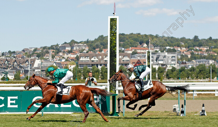 Rajapour-0001 
 RAJAPOUR (Christophe Soumillon) wins The Prix de Crevecoeur
Deauville 6 Aug 2022 - Pic Steven Cargill / Racingfotos.com