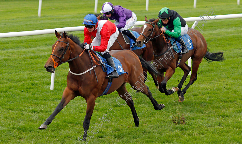 Benefit-0005 
 BENEFIT (John Fahy) wins The British Stallion Studs EBF Fillies Conditions Stakes
Leicester 12 Oct 2021 - Pic Steven Cargill / Racingfotos.com