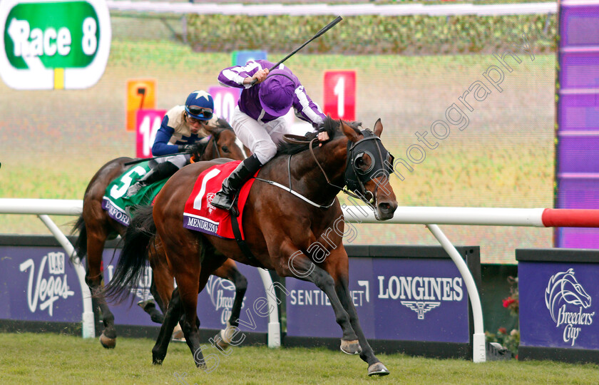 Mendelssohn-0008 
 MENDELSSOHN (Ryan Moore) wins The Breeders' Cup Juvenile Turf, Del Mar USA 3 Nov 2017 - Pic Steven Cargill / Racingfotos.com