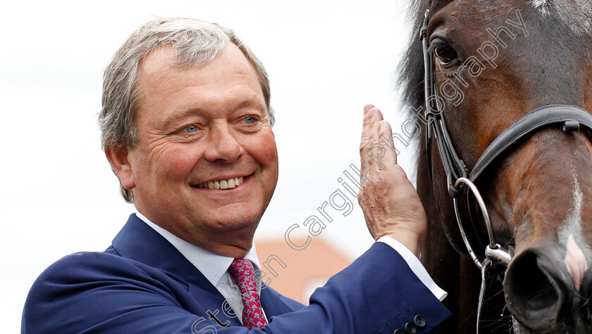 William-Haggas-0003 
 YOUNG RASCAL with William Haggas after The Centennial Celebration MBNA Chester Vase Stakes Chester 9 May 2018 - Pic Steven Cargill / Racingfotos.com