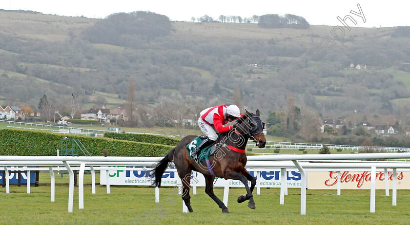 Zara-Hope-0004 
 ZARA HOPE (Kielan Woods) wins The CF Roberts Electrical & Mechanical Services Mares Handicap Chase
Cheltenham 13 Dec 2019 - Pic Steven Cargill / Racingfotos.com