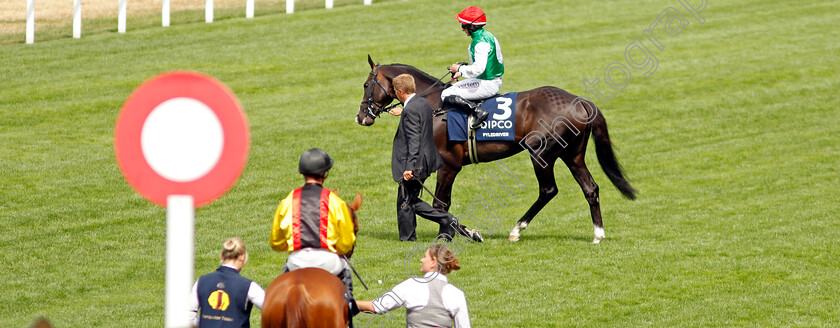 Pyledriver-0002 
 PYLEDRIVER (P J McDonald) parades before winning The King George VI & Queen Elizabeth Qipco Stakes
Ascot 23 Jul 2022 - Pic Steven Cargill / Racingfotos.com