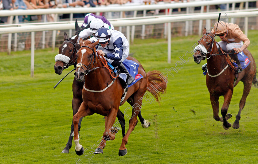 Zain-Claudette-0005 
 ZAIN CLAUDETTE (Ray Dawson) wins The Sky Bet Lowther Stakes
York 19 Aug 2021 - Pic Steven Cargill / Racingfotos.com