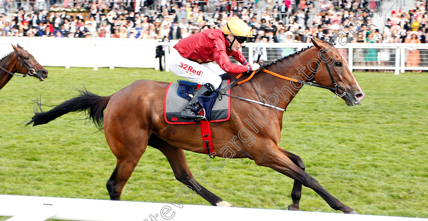 Pallasator-0005 
 PALLASATOR (Jamie Spencer) wins The Queen Alexandra Stakes 
Royal Ascot 23 Jun 2018 - Pic Steven Cargill / Racingfotos.com