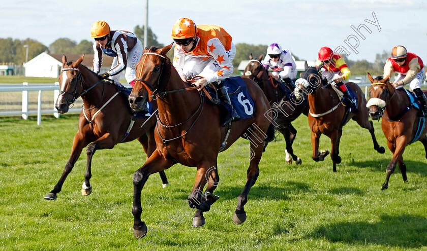 Bodyline-0001 
 BODYLINE (Luke Morris) wins The Follow At The Races On Twitter Handicap
Yarmouth 17 Sep 2020 - Pic Steven Cargill / Racingfotos.com