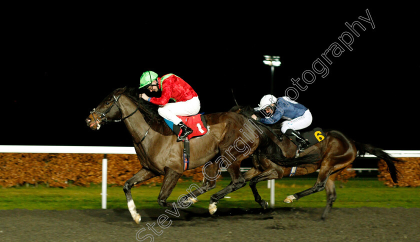 Holy-Heart-0003 
 HOLY HEART (Robert Havlin) wins The 100% Profit Boost At 32redsport.com Handicap
Kempton 16 Jan 2019 - Pic Steven Cargill / Racingfotos.com