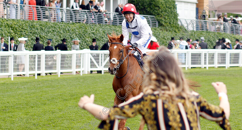 Thanks-Be-0007 
 THANKS BE (Hayley Turner) after The Sandringham Stakes
Royal Ascot 21 Jun 2019 - Pic Steven Cargill / Racingfotos.com