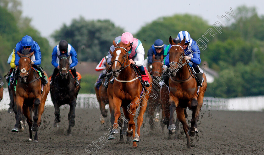 Wishaah-0006 
 WISHAAH (right, Jim Crowley) beats BEHELD (centre) in The Unibet Extra Place Offers Every Day Novice Stakes Div1
Kempton 2 Jun 2021 - Pic Steven Cargill / Racingfotos.com