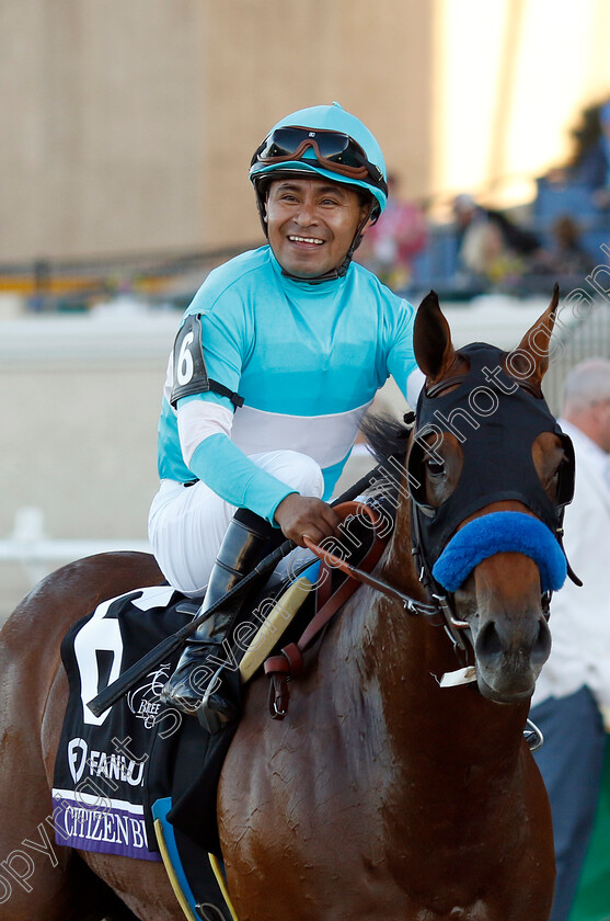 Citizen-Bull-0009 
 CITIZEN BULL (Martin Garcia) winner of the Breeders' Cup Juvenile 
Del Mar USA 1 Nov 2024 - Pic Steven Cargill / Racingfotos.com