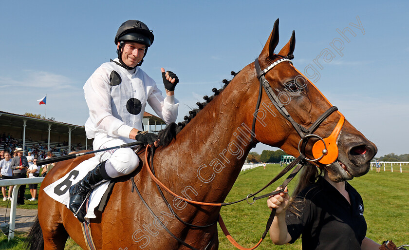 Tiffany-0021 
 TIFFANY (Luke Morris) winner of The T. Von Zastrow Stutenpreis (Group 2)
Baden-Baden 31 Aug 2024 - Pic Steven Cargill / Racingfotos.com