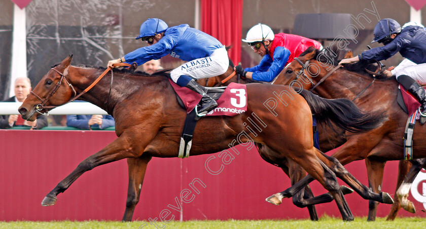 Victor-Ludorum-0010 
 VICTOR LUDORUM (Mickael Barzalona) wins The Qatar Prix Jean-Luc Lagadere
Longchamp 6 Oct 2019 - Pic Steven Cargill / Racingfotos.com