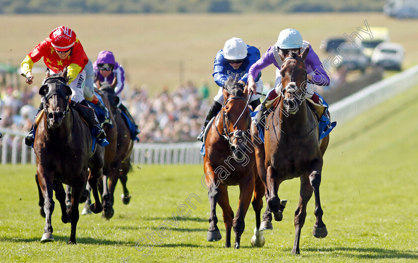 Alcohol-Free-0005 
 ALCOHOL FREE (Rob Hornby) beats ARTORIUS (left) in The Darley July Cup
Newmarket 9 Jul 2022 - Pic Steven Cargill / Racingfotos.com