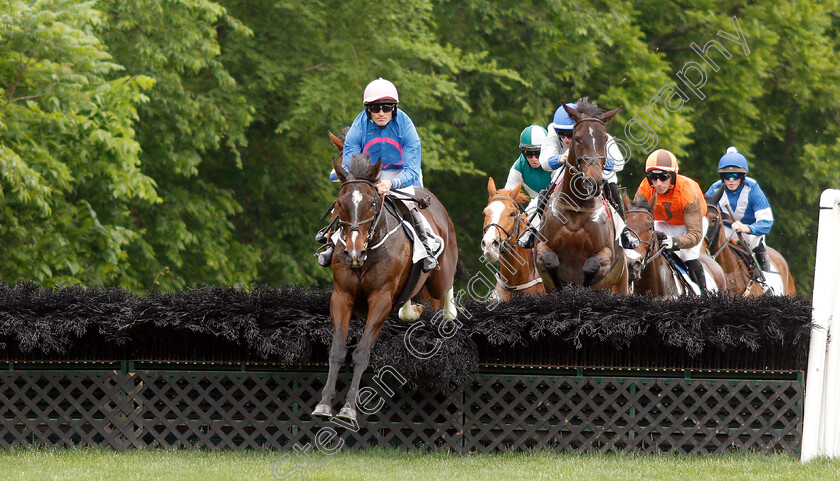 Repeat-Repeat-0001 
 REPEAT REPEAT (Kieran Norris) leads in The Green Pastures Hurdle
Percy Warner Park, Nashville Tennessee USA, 11 May 2019 - Pic Steven Cargill / Raciongfotos.com