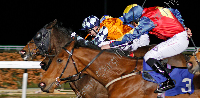 Strategic-Heights-0004 
 STRATEGIC HEIGHTS (Jamie Spencer) wins The 32Red Casino Handicap Kempton 7 Mar 2018 - Pic Steven Cargill / Racingfotos.com