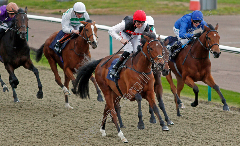 Kings-Joy-0003 
 KINGS JOY (Robert Havlin) wins The Coral Proud To Support British Racing EBF Fillies Novice Stakes Div2
Lingfield 1 Dec 2021 - Pic Steven Cargill / Racingfotos.com