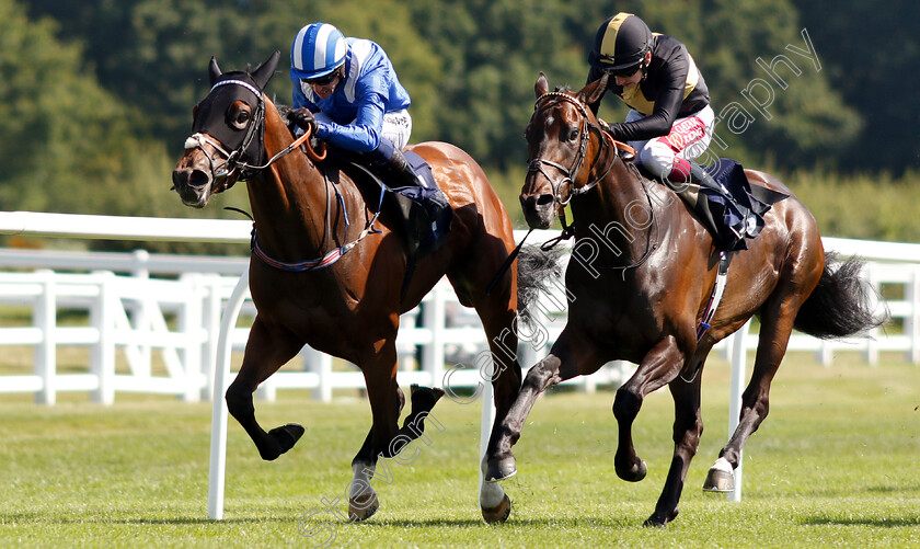 Mutaraffa-0002 
 MUTARAFFA (left, Jim Crowley) beats SPIRIT WARNING (right) in The Stratums Digitalising The Shipping Industry Classified Stakes
Lingfield 24 Jul 2019 - Pic Steven Cargill / Racingfotos.com