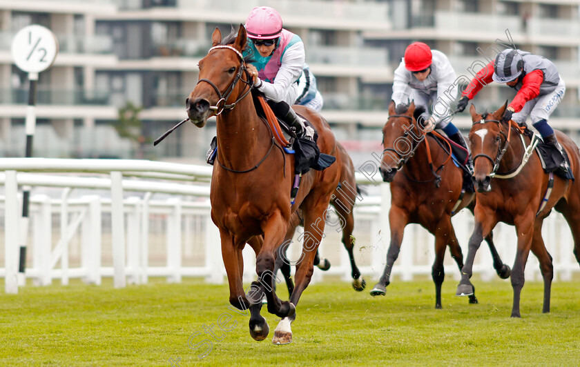 Pomelo-0004 
 POMELO (Harry Bentley) wins The Price Promise At bet365 Fillies Novice Stakes
Newbury 19 Jul 2020 - Pic Steven Cargill / Racingfotos.com