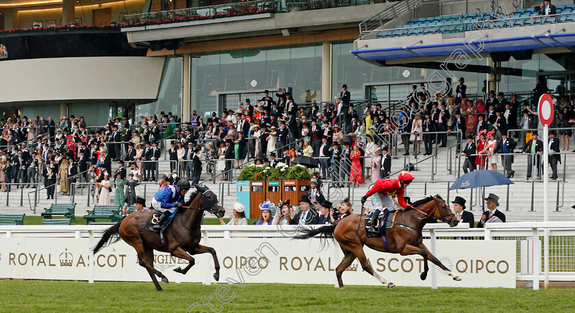 Highfield-Princess-0004 
 HIGHFIELD PRINCESS (Jason Hart) beats DANYAH (left) in The Buckingham Palace Stakes
Royal Ascot 17 Jun 2021 - Pic Steven Cargill / Racingfotos.com