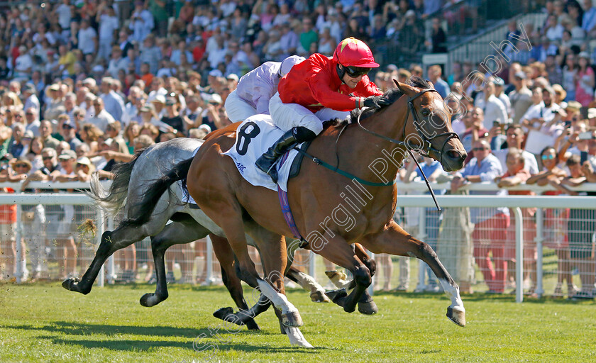 Highfield-Princess-0005 
 HIGHFIELD PRINCESS (Jason Hart) wins The Prix Maurice de Gheest 
Deauville 7 Aug 2022 - Pic Steven Cargill / Racingfotos.com