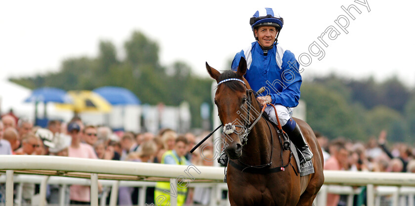 Battaash-0002 
 BATTAASH (Jim Crowley) parades on track before the Nunthorpe Stakes
York 20 Aug 2021 - Pic Steven Cargill / Racingfotos.com