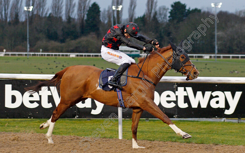 Louis-Treize-0004 
 LOUIS TREIZE (Dougie Costello) wins The Read Ross O'Sullivan On Betway Insider Handicap Div1
Wolverhampton 11 Mar 2022 - Pic Steven Cargill / Racingfotos.com