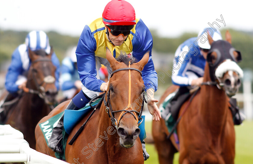 Via-Serendipity-0005 
 VIA SERENDIPITY (Fran Berry) wins The Randox Health Handicap
Sandown 16 Jun 2018 - Pic Steven Cargill / Racingfotos.com