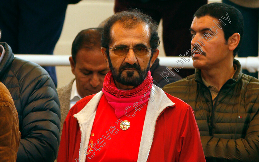 Sheikh-Mohammed-0002 
 SHEIKH MOHAMMED at Tattersalls Sales
Newmarket 10 Oct 2019 - Pic Steven Cargill / Racingfotos.com