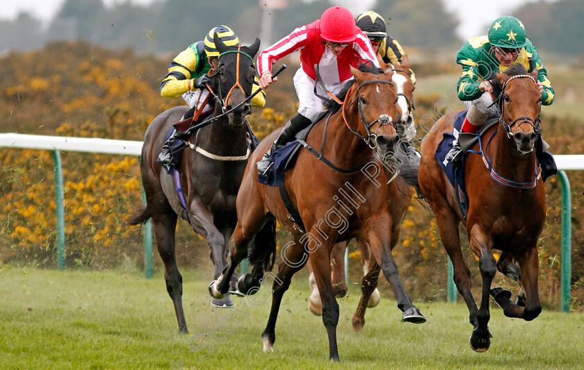 Mordin-0003 
 MORDIN (centre, James Doyle) beats VOI (right) in The Pleasurewood Hills Theme Park Of Lowestoft Handicap Yarmouth 24 Apr 2018 - Pic Steven Cargill / Racingfotos.com