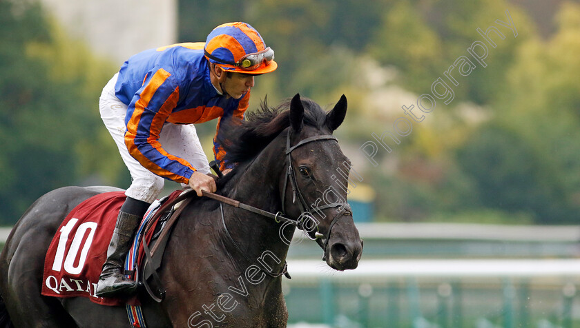 Camille-Pissarro-0010 
 CAMILLE PISSARRO (Christophe Soumillon) winner of The Qatar Prix Jean-Luc Lagadere
Longchamp 6 Oct 2024 - Pic Steven Cargill / Racingfotos.com