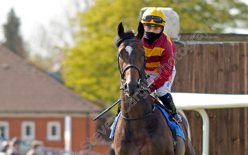 Jaramillo-0001 
 JARAMILLO (Hollie Doyle) winner of The Racecourse Live Streams On Racingtv Extra Novice Stakes
Leicester 24 Apr 2021 - Pic Steven Cargill / Racingfotos.com