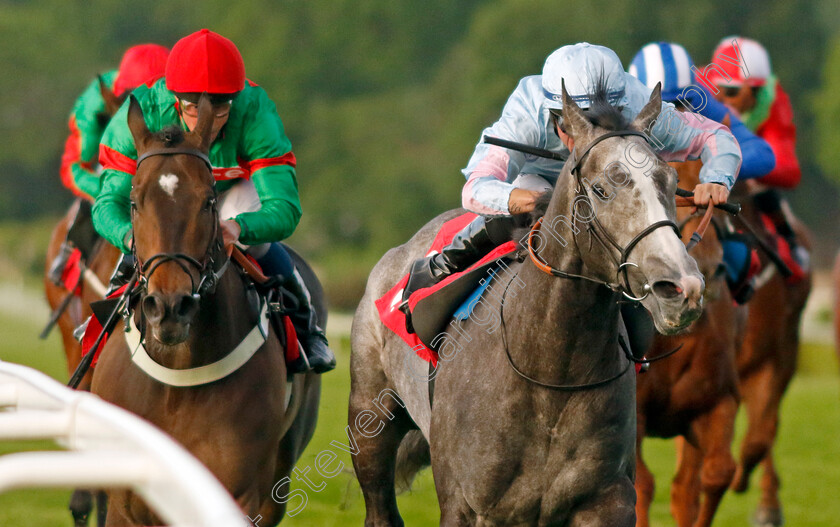 Indemnify-0002 
 INDEMNIFY (Ray Dawson) wins The Racehorse Lotto Whitsun Cup Handicap
Sandown 25 May 2023 - Pic Steven Cargill / Racingfotos.com