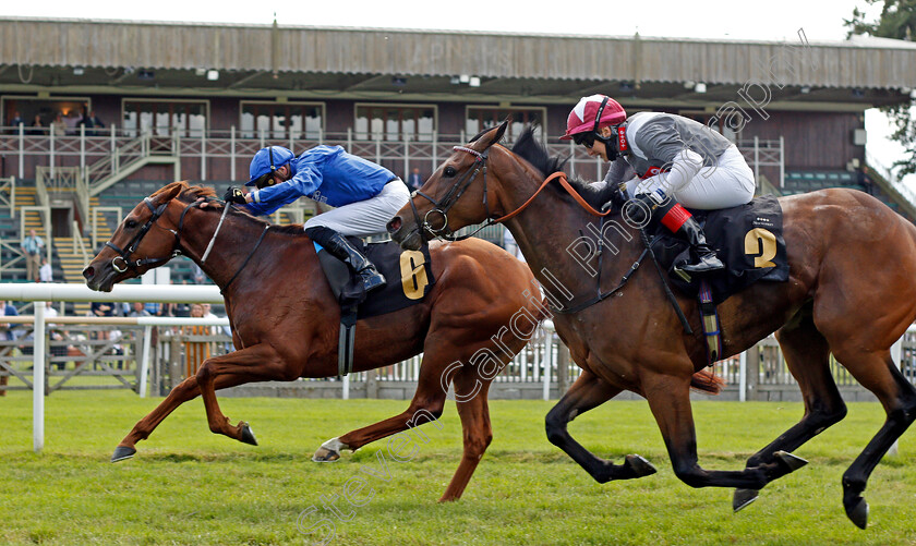 Sayyida-0004 
 SAYYIDA (James Doyle) beats BY STARLIGHT (right) in The Close Brothers Fillies Handicap
Newmarket 26 Jun 2021 - Pic Steven Cargill / Racingfotos.com