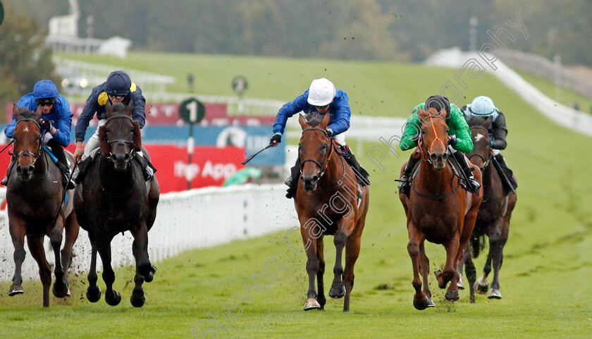 Anna-Nerium-0003 
 ANNA NERIUM (right, Sean Levey) beats HIGH END (2nd right) DESERT ICON (2nd left) and MYTHICAL MAGIC (left) in The Tote Foundation Stakes
Goodwood 23 Sep 2020 - Pic Steven Cargill / Racingfotos.com