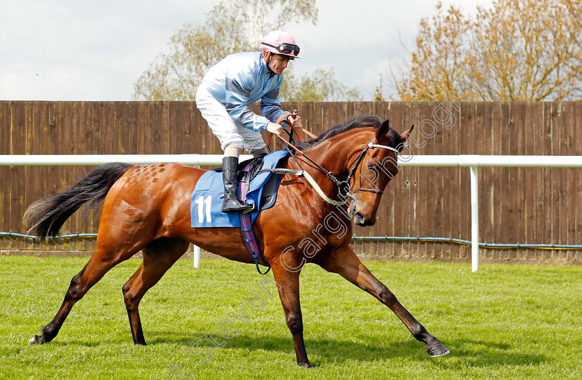 Wintercrack-0007 
 WINTERCRACK (Kieran O'Neill) winner of The Rekorderlig Premium Fruit Cider Maiden Stakes
Leicester 29 Apr 2023 - Pic Steven Cargill / Racingfotos.com