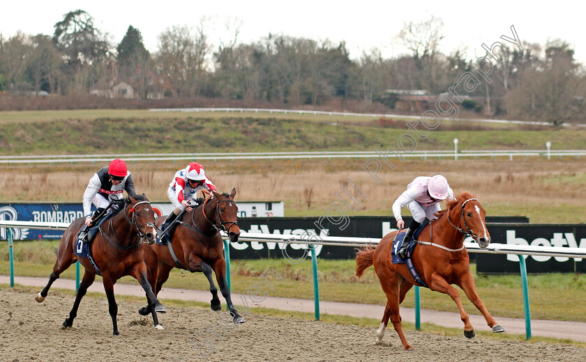 Apollo-One-0001 
 APOLLO ONE (Martin Harley) beats MEGALLAN (left) in Get Your Ladbrokes Daily Odds Boost Spring Cup
Lingfield 6 Mar 2021 - Pic Steven Cargill / Racingfotos.com