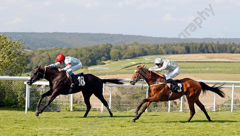 Wilderness-Girl-0003 
 WILDERNESS GIRL (William Buick) beats BRAZILIAN BEACH (right) in The Tatler EBF Maiden Fillies Stakes
Goodwood 29 Jul 2021 - Pic Steven Cargill / Racingfotos.com