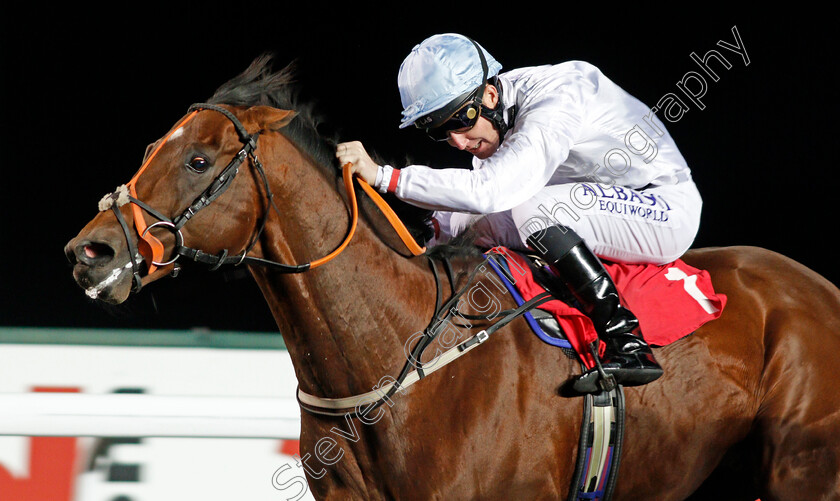 Belgian-Bill-0002 
 BELGIAN BILL (Pat Cosgrave) Kempton 4 Oct 2017 - Pic Steven Cargill / Racingfotos.com