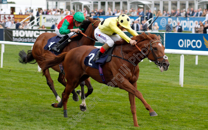 Ostilio-0002 
 OSTILIO (Andrea Atzeni) wins The P J Towey Construction Ltd Handicap
Doncaster 15 Sep 2018 - Pic Steven Cargill / Racingfotos.com