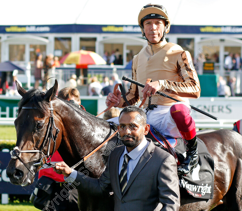 A Ali-0006 
 A'ALI (Frankie Dettori) after The Wainwright Flying Childers Stakes
Doncaster 13 Sep 2019 - Pic Steven Cargill / Racingfotos.com