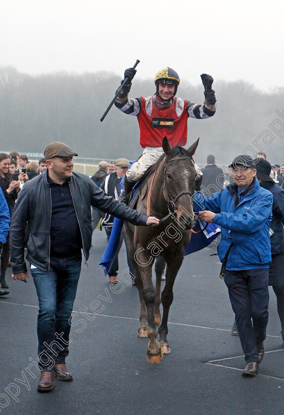 Potters-Corner-0008 
 POTTERS CORNER (Jack Tudor) after The Coral Welsh Grand National
Chepstow 27 Dec 2019 - Pic Steven Cargill / Racingfotos.com