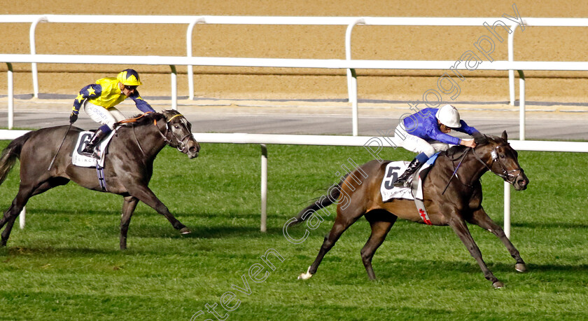 Cinderella s-Dream-0006 
 CINDERELLA'S DREAM (William Buick) wins The Jumeirah Fillies Classic
Meydan 2 Feb 2024 - Pic Steven Cargill / Racingfotos.com