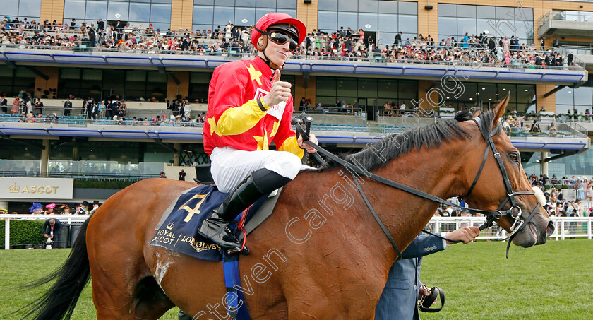 State-Of-Rest-0008 
 STATE OF REST (Shane Crosse) winner of The Prince Of Wales's Stakes
Royal Ascot 15 Jun 2022 - Pic Steven Cargill / Racingfotos.com