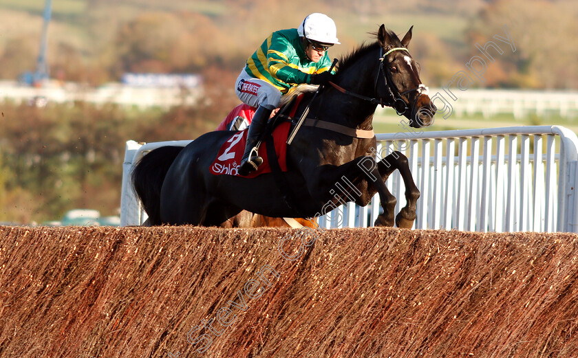 Le-Prezien-0001 
 LE PREZIEN (Barry Geraghty)
Cheltenham 18 Nov 2018 - Pic Steven Cargill / Racingfotos.com