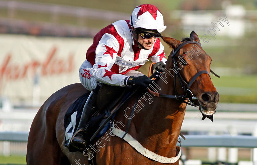 Doitforthevillage-0005 
 DOITFORTHEVILLAGE (Paddy Brennan) wins The BetVictor Handicap Chase Cheltenham 17 Nov 2017 - Pic Steven Cargill / Racingfotos.com