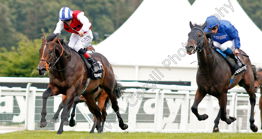 Positive-0006 
 POSITIVE (left, Adam Kirby) beats AL SUHAIL (right) in The Betway Solario Stakes
Sandown 31 Aug 2019 - Pic Steven Cargill / Racingfotos.com