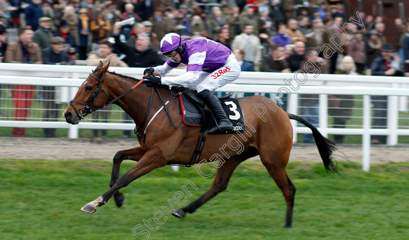 Coolanly-0002 
 COOLANLY (Paddy Brennan) wins The Ballymore Novices Hurdle
Cheltenham 16 Nov 2018 - Pic Steven Cargill / Racingfotos.com