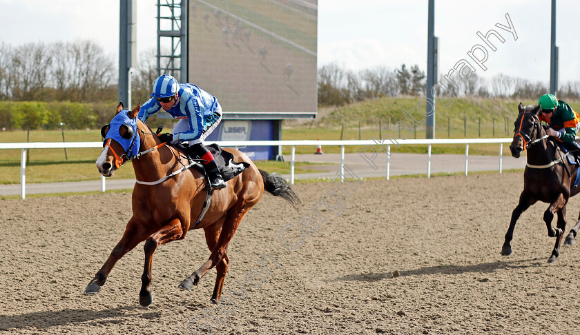 Boasty-0003 
 BOASTY (Stevie Donohoe) wins The Paul Delaney Retires Today Handicap
Chelmsford 31 Mar 2022 - Pic Steven Cargill / Racingfotos.com