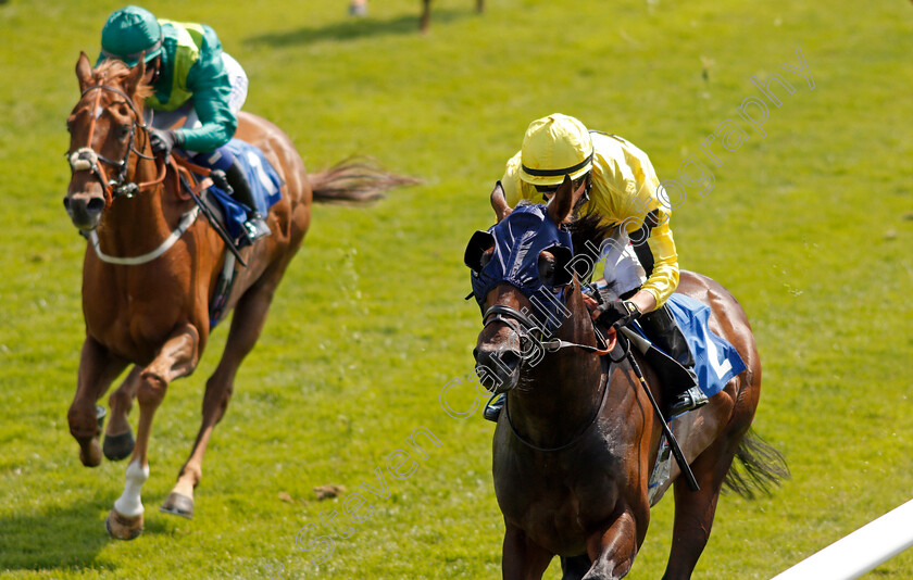 Muhalhel-0007 
 MUHALHEL (Tom Marquand) wins The Larsen Building Products Claiming Stakes
Leicester 1 Jun 2021 - Pic Steven Cargill / Racingfotos.com