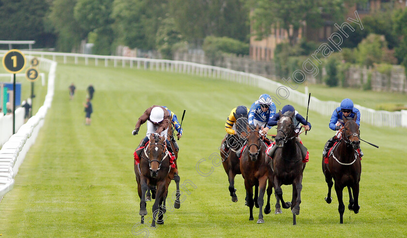 Lord-Lamington-0002 
 LORD LAMINGTON (left, Silvestre De Sousa) beats PREFONTAINE (2nd right) and TIDAL POINT (right) in The Starsports.bet Handicap
Sandown 30 May 2019 - Pic Steven Cargill / Racingfotos.com